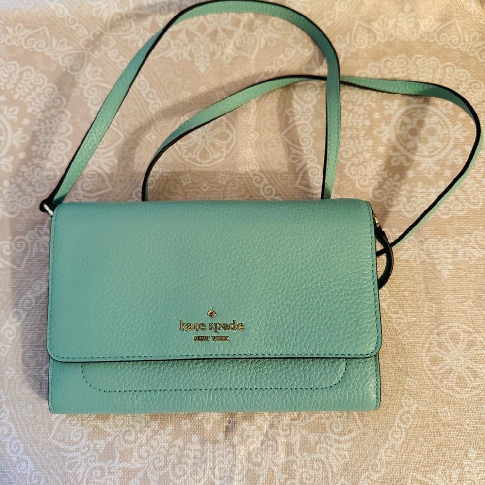 Kate Spade Aqua Foam Crossbody Bag